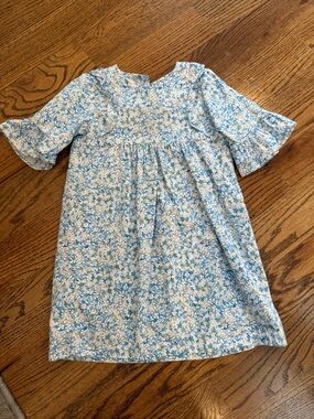 Classic Whimsy Blue Floral Olivia Dress size 3T toddler girl
